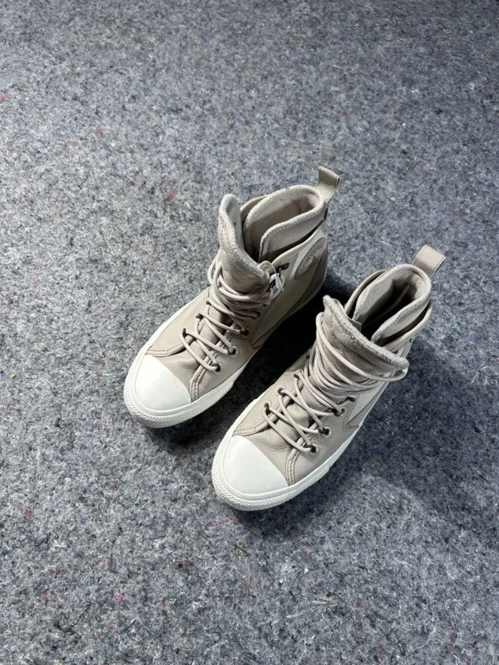 Converse Chuck Taylor All Star Berkshire Boot Waterproof Khaki Unisex Sz 7/5.5